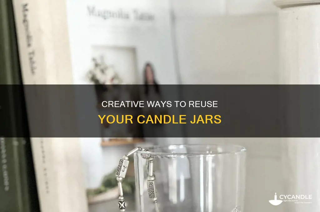 what to do with finished candle jars bruja