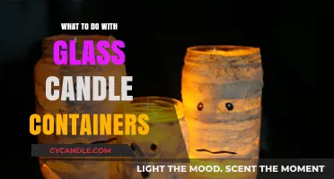 Creative Ways to Reuse Glass Candle Containers