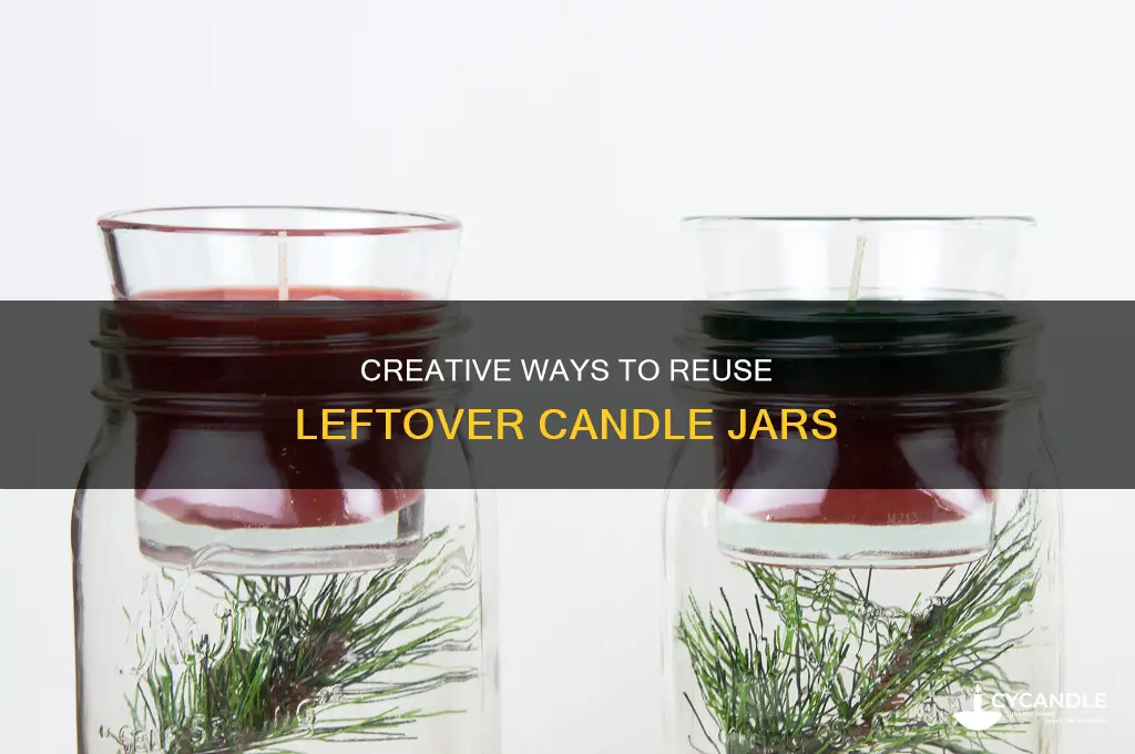 what to do with leftover candle jars dw