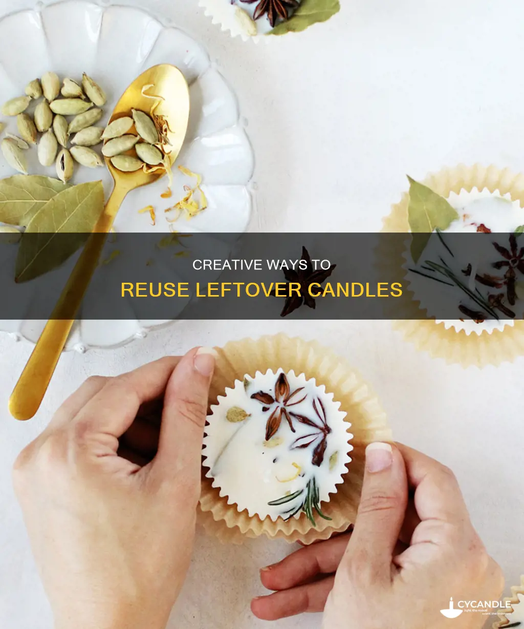 what to do with leftover candles