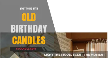 Creative Ways to Reuse Old Birthday Candles