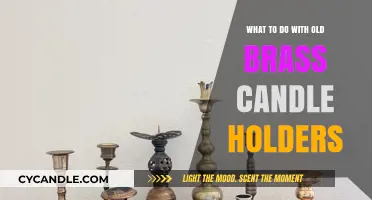 Creative Ways to Upcycle Brass Candle Holders
