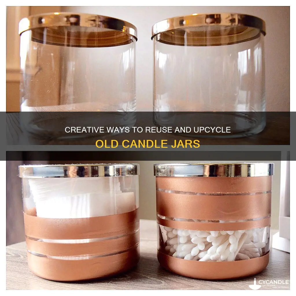 what to do with old candle jars