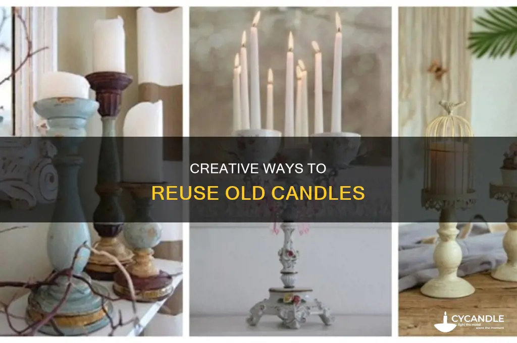 what to do with old candls