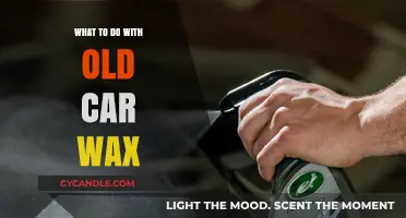 Revive Your Ride: Creative Uses for Old Car Wax