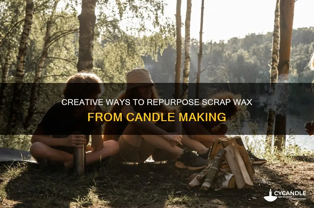 what to do with scrap wax from candle making