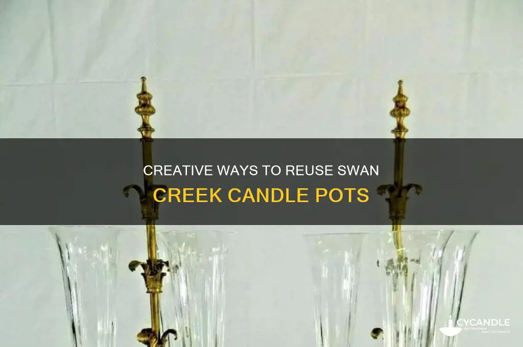 what to do with swan creek candle pots