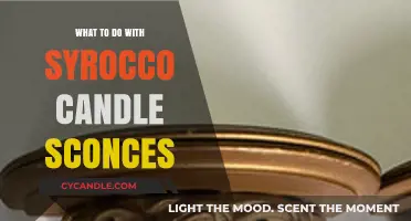 Syrocco Candle Sconces: Creative Ways to Utilize Them