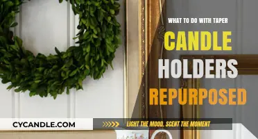 Creative Ways to Repurpose Taper Candle Holders