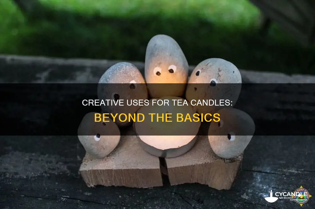 what to do with tea candles