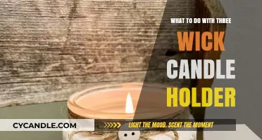Creative Ways to Repurpose Your Three-Wick Candle Holder