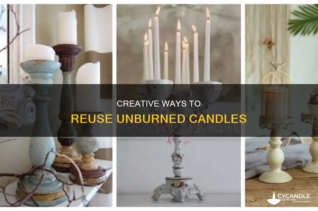what to do with unburned candles