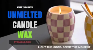 Creative Ways to Repurpose Unmelted Candle Wax at Home
