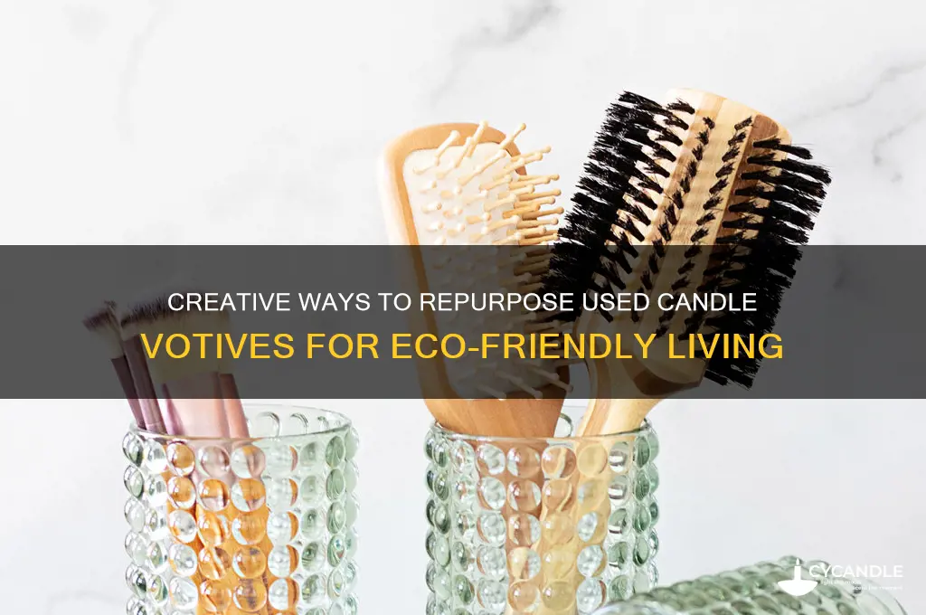 what to do with used candle votives