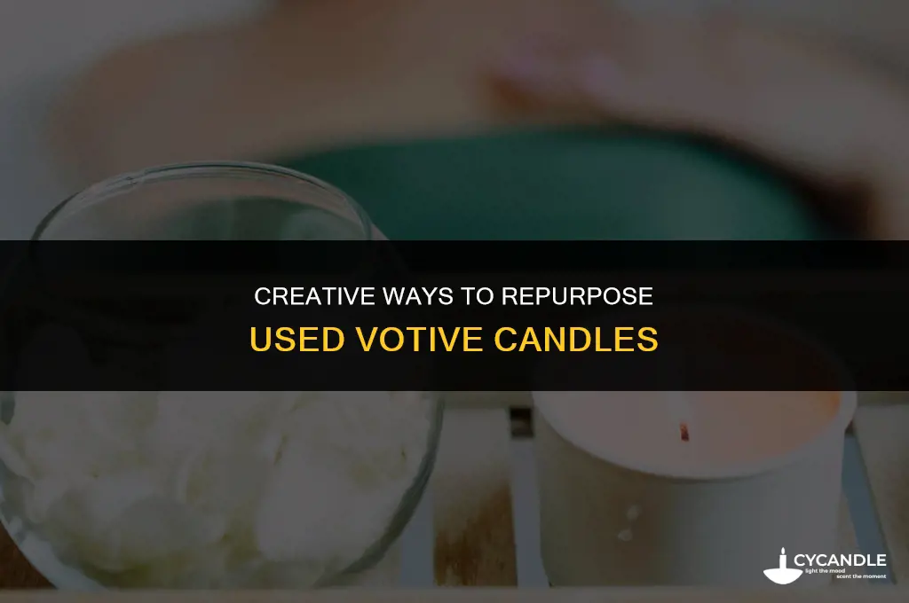 what to do with used votive