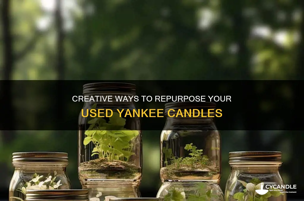 what to do with used yankee candles