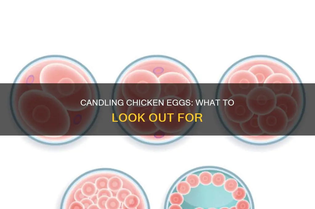 what to look for when you candle a chicken egg