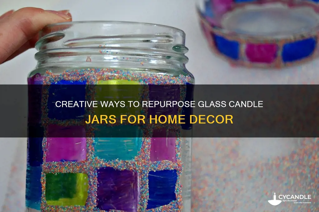 what to make out of glass candle jar
