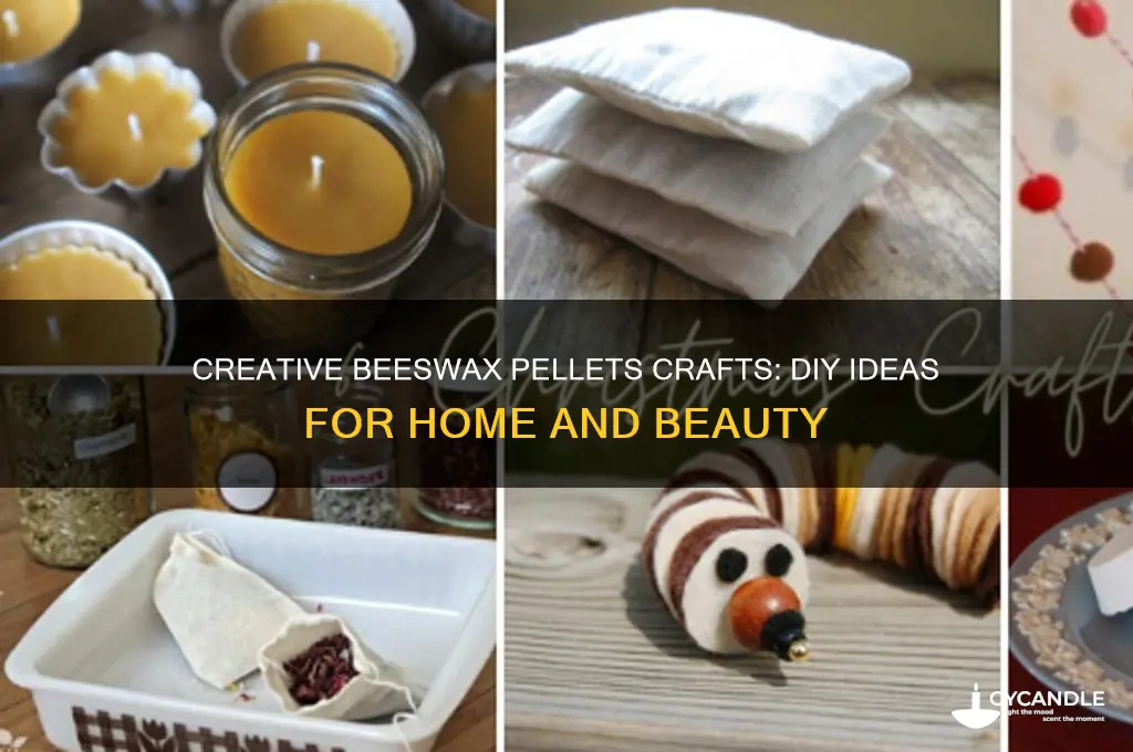 what to make with beeswax pellets