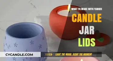 Creative Reuse Ideas for Yankee Candle Jar Lids