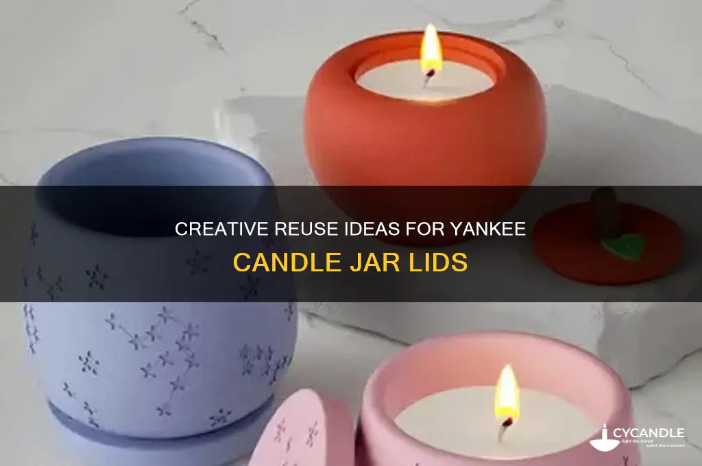 what to make with yankee candle jar lids