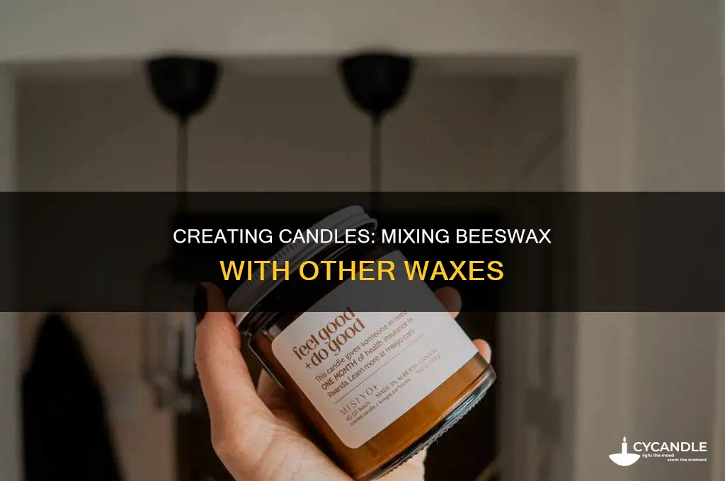 what to mix with beeswax for candles