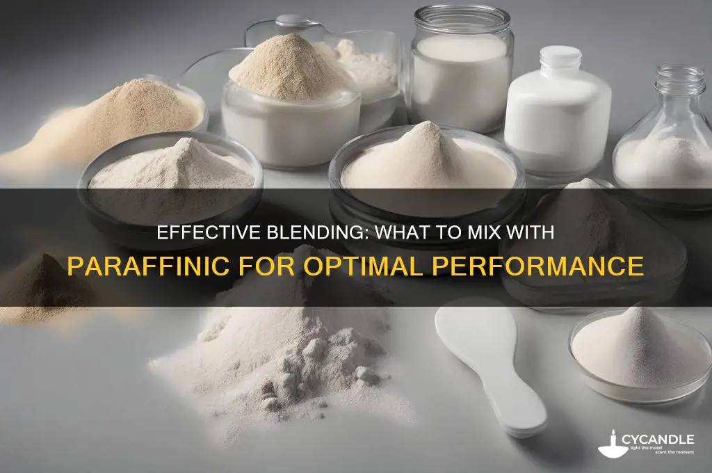 what to mix with paraffinic