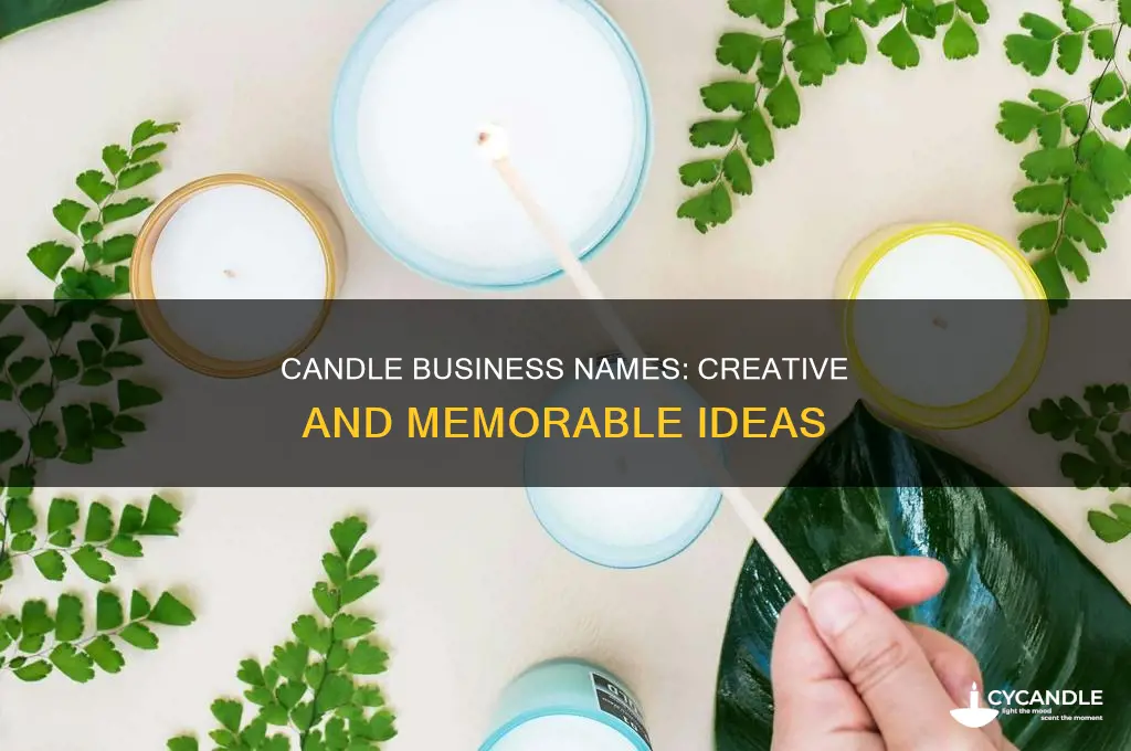 what to name a candle business