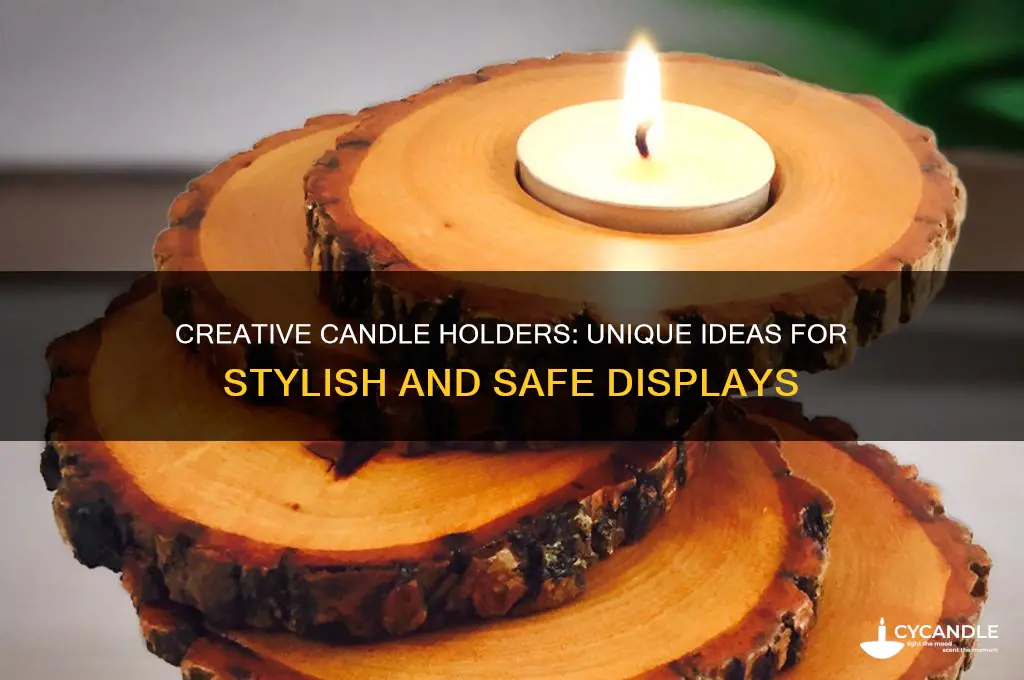 what to put candles in