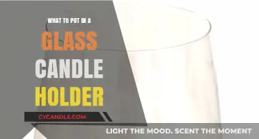 Creative Filler Ideas for Your Glass Candle Holder Decor