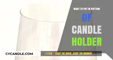Creative Filler Ideas for the Base of Your Candle Holder