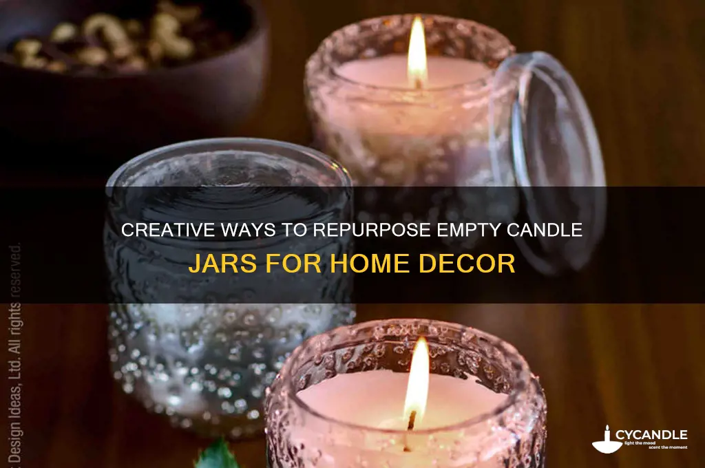 what to put in empty candle jars