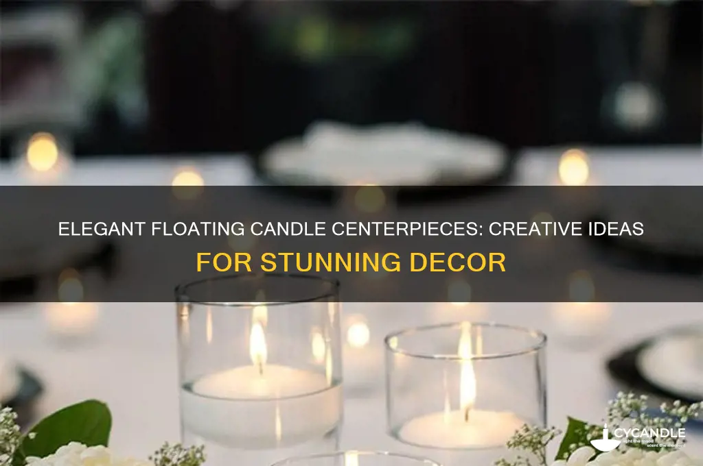 what to put in floating candle centerpieces