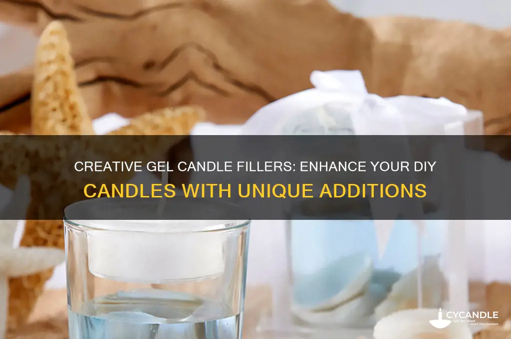 what to put in gel candles