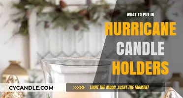 Creative Ideas for Filling Hurricane Candle Holders with Style and Safety