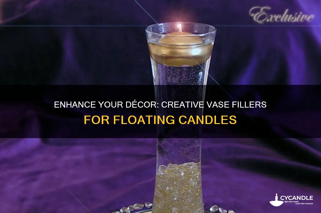 what to put in vases with floating candles