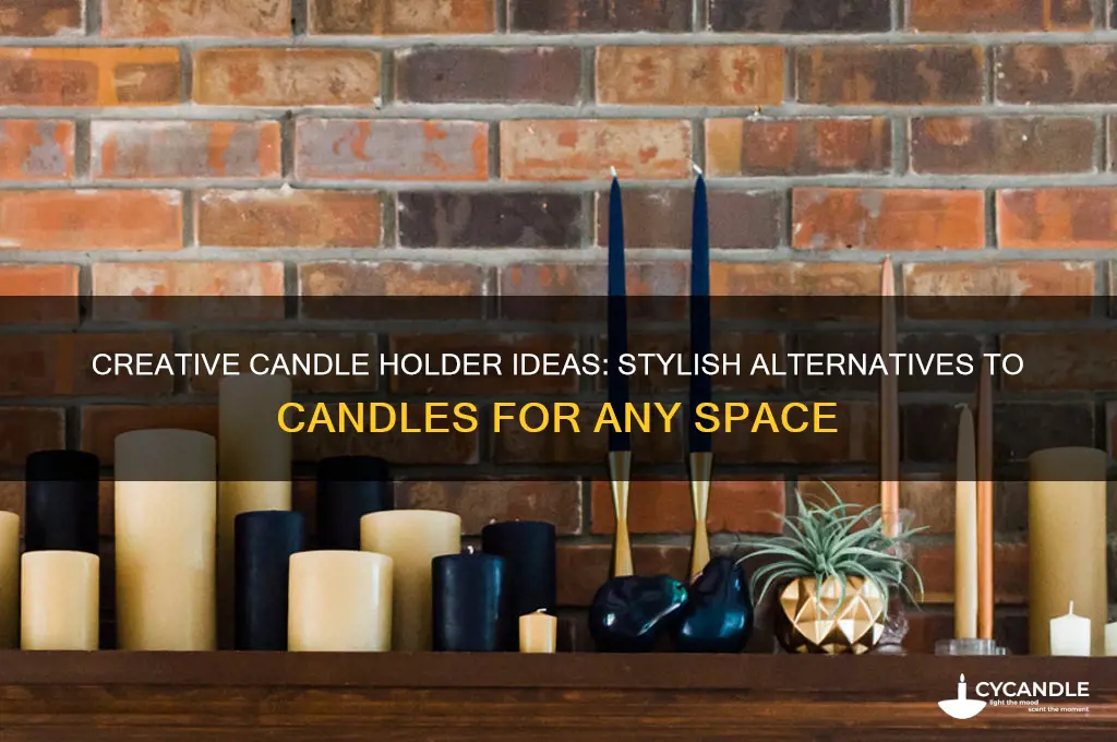 what to put on candle holders besides candles