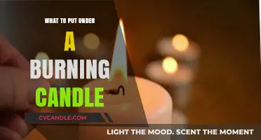 Safe Candle Burning: Best Materials to Place Under Open Flames
