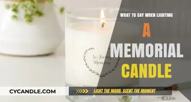 Honoring Loved Ones: Thoughtful Words for Lighting a Memorial Candle