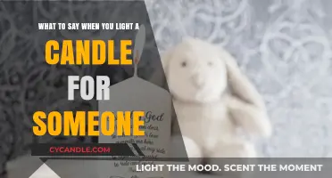 Lighting a Candle: Thoughtful Words to Honor and Remember Loved Ones