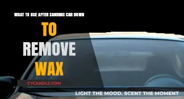 Post-Sanding Car Care: Best Products to Remove Wax Residue