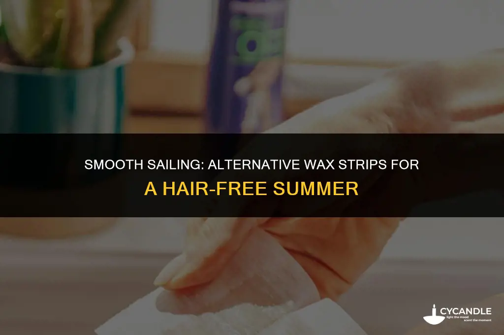 what to use as wax strips