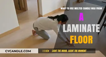 How to Safely Remove Melted Candle Wax from Laminate Floors