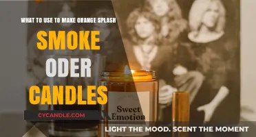 Crafting Orange Splash Smoke Scented Candles: Essential Ingredients and Tips