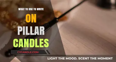 Creative Candle Decor: Best Tools for Writing on Pillar Candles