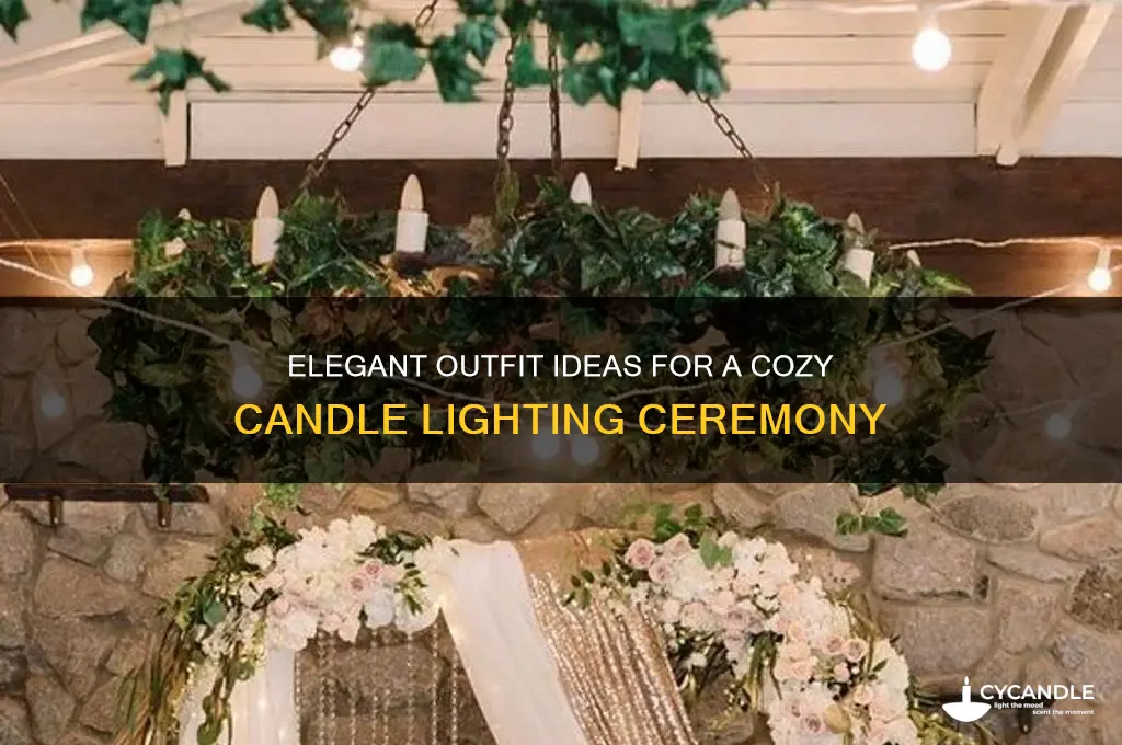 what to wear to a candle lighting