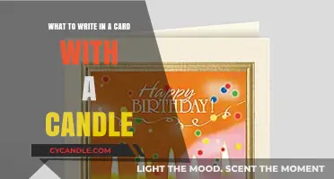 Candle Card Messages: Warm Words for Any Occasion