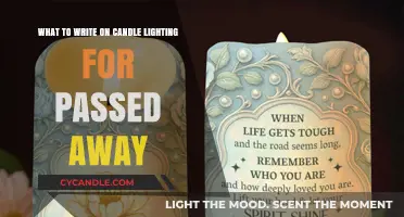Honoring Loved Ones: Thoughtful Words for Candle Lighting Memorials