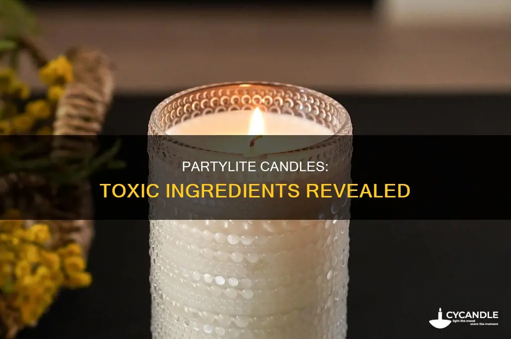 what toxins are in partylite candles