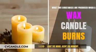 Wax Candle Combustion: Unveiling the Two Byproducts of Burning